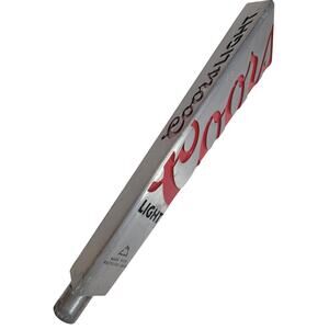 Coors Light Aluminum Silver 12" Beer Tap Handle Pull Recycled
